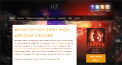 Desktop Screenshot of ahugheswriter.com